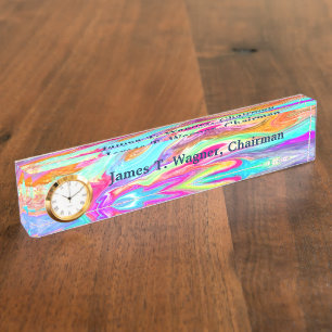 Liquid Colour Neon Nameplate