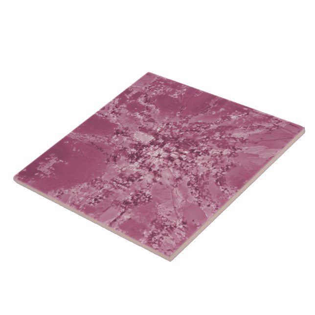 Liquid Colours Ceramic Tile (Side)