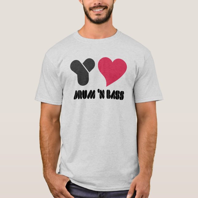 Liquid Drum and Bass T-Shirt (Front)