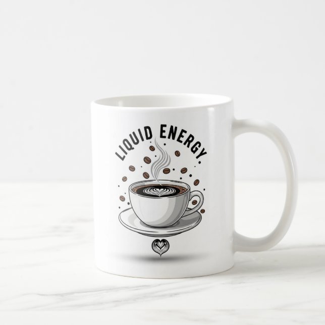 Liquid Energy Coffee Cup (Right)