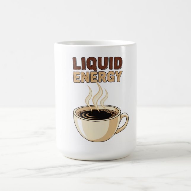 Liquid Energy Coffee Cup (Center)