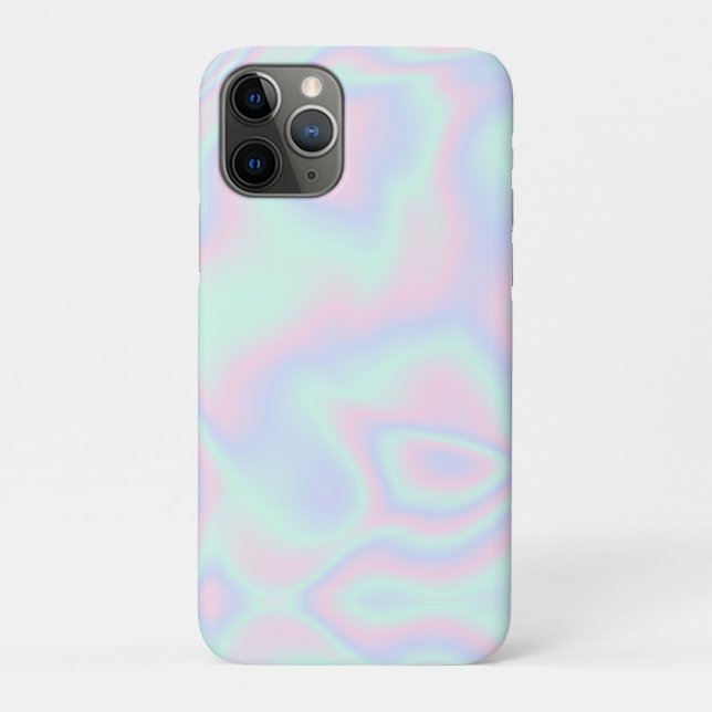 Liquid Faux Holographic Texture Case-Mate iPhone Case (Back)