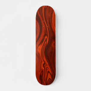 Liquid Fire by Shirley Taylor Skateboard