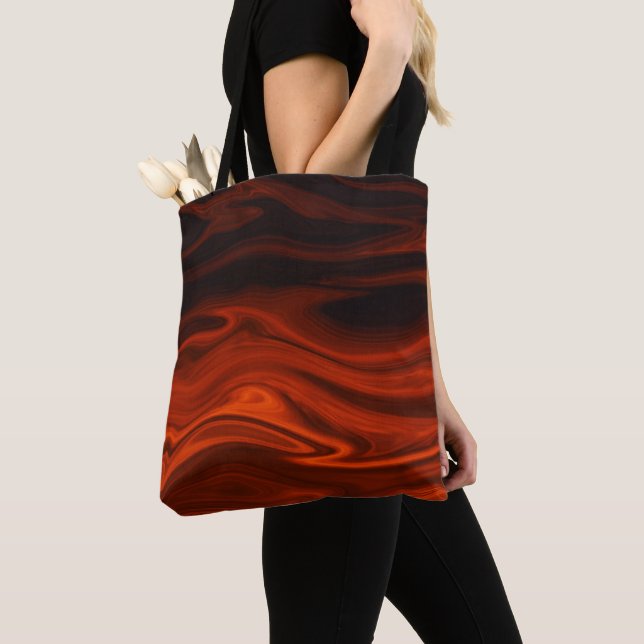 Liquid Fire by Shirley Taylor Tote Bag (Close Up)
