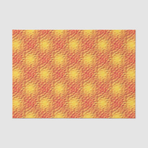 Liquid Fire Interlocking Pattern Tissue Paper