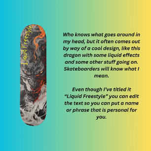 Liquid Freestyle  Skateboard