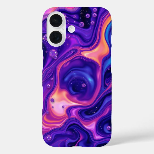 Liquid Galaxy: A Mesmerising Abstract Case-Mate iPhone Case (Back)