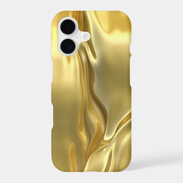 Liquid Gold Abstract Design (Back)