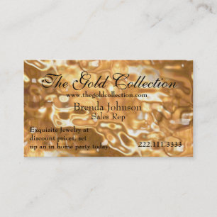 Liquid Gold Business Card