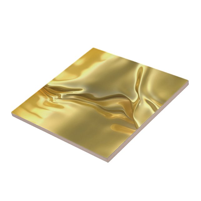 Liquid Gold Digital Print Tile (Side)