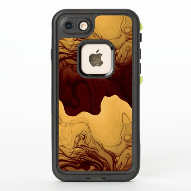 Liquid Gold LifeProof iPhone Case (Back)
