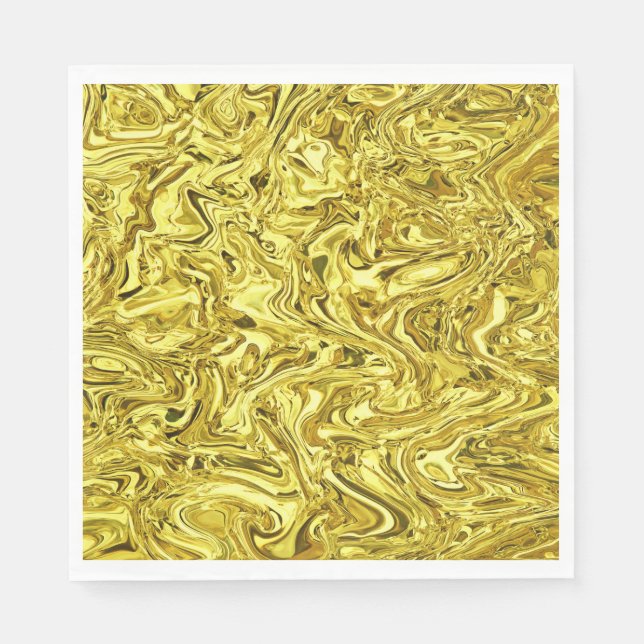 liquid gold napkin (Front)