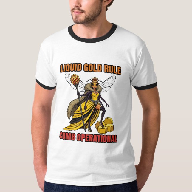 Liquid Gold Rule Comb Operational T-Shirt (Front)
