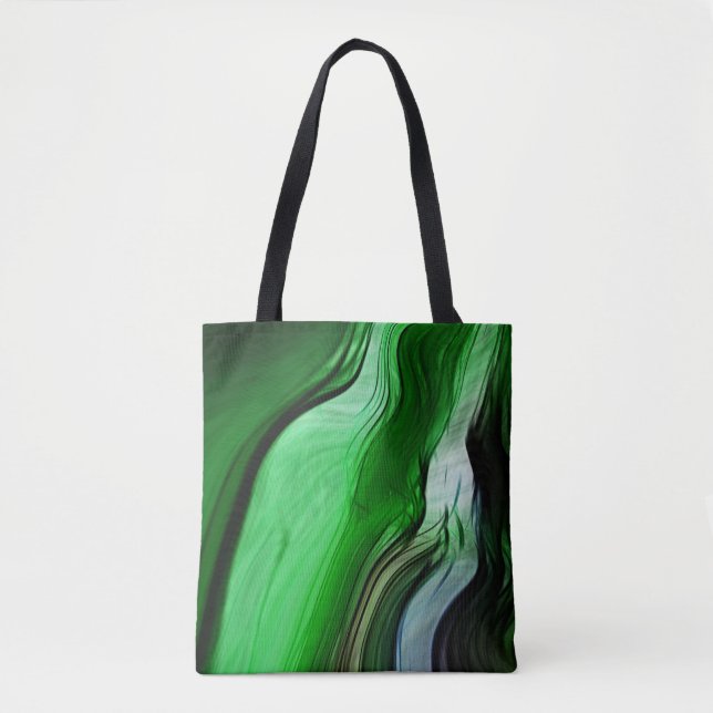 Liquid Grass Tote Bag (Front)