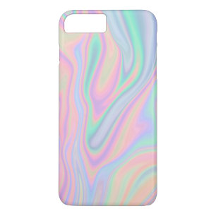 Liquid Iridescent Unicorn Colour Design iPhone 8 Plus/7 Plus Case