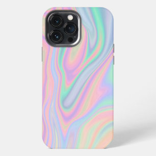 Liquid Iridescent Unicorn Colour Design iPhone 13 Pro Max Case
