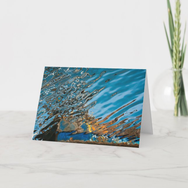 Liquid Life Wellfleet Fishing Vessel Blank Card (Front)