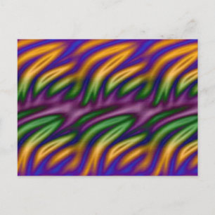 Liquid Oil Art Postcard