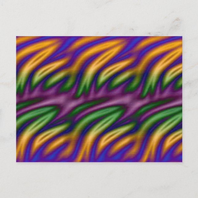 Liquid Oil Art Postcard (Front)