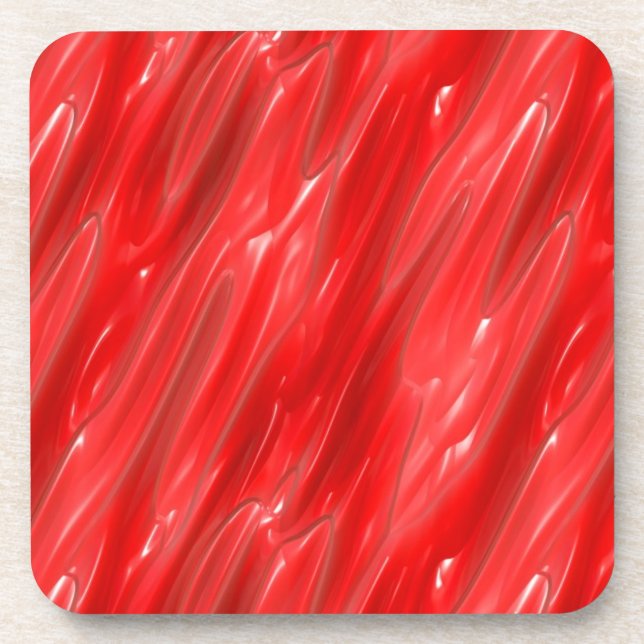 Liquid Red Coaster (Front)