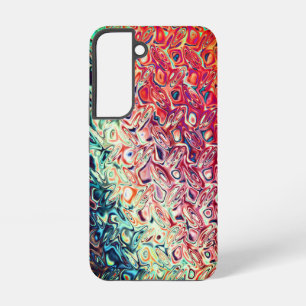 Liquid Red Gel Abstract Samsung Galaxy Case