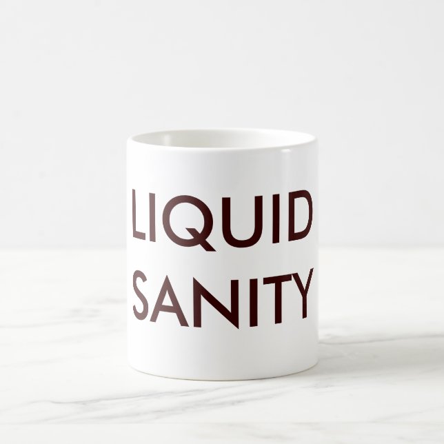LIQUID SANITY COFFEE MUG (Center)