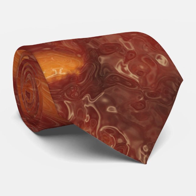 Liquid Sunset Tie (Rolled)