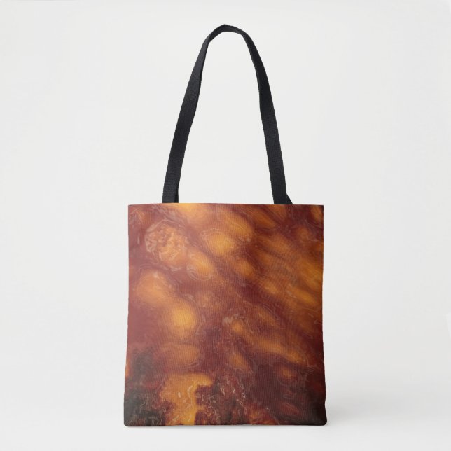 Liquid Sunset Tote Bag (Front)
