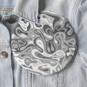 Liquid surface 13 6 cm round badge