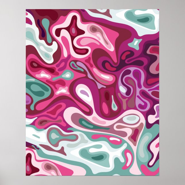 Liquid surface 3 poster (Front)