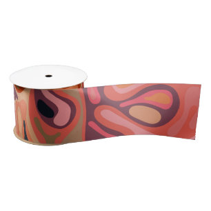 Liquid surface 4 satin ribbon