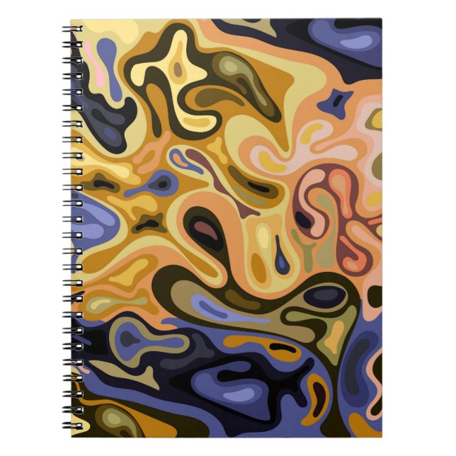 Liquid surface 7 notebook (Front)