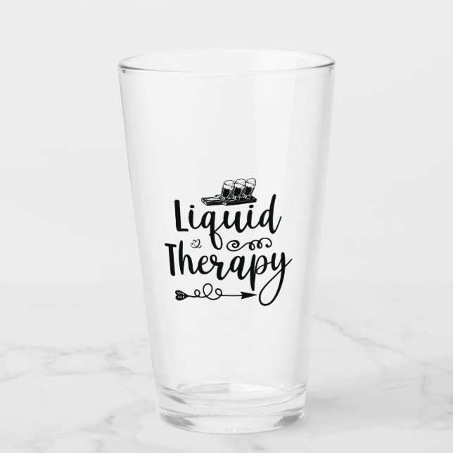 Liquid Therapy ! Glass (Front)