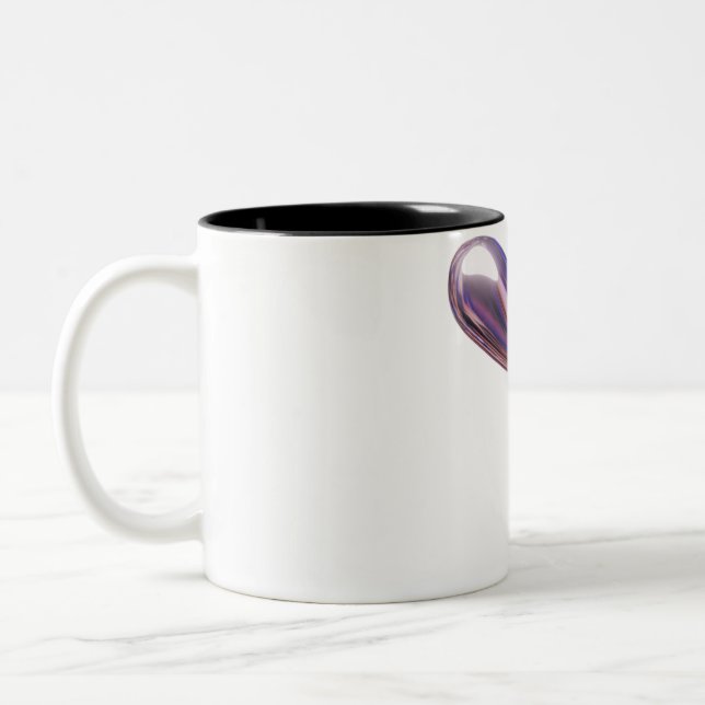 Liquid V Reflection" design mug (Left)