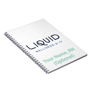 Liquid Wellness & IV Notebook