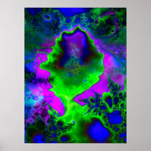 Liquified Fractals 3 Poster