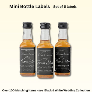 Liquor Bottle - Food & Beverage Label Set