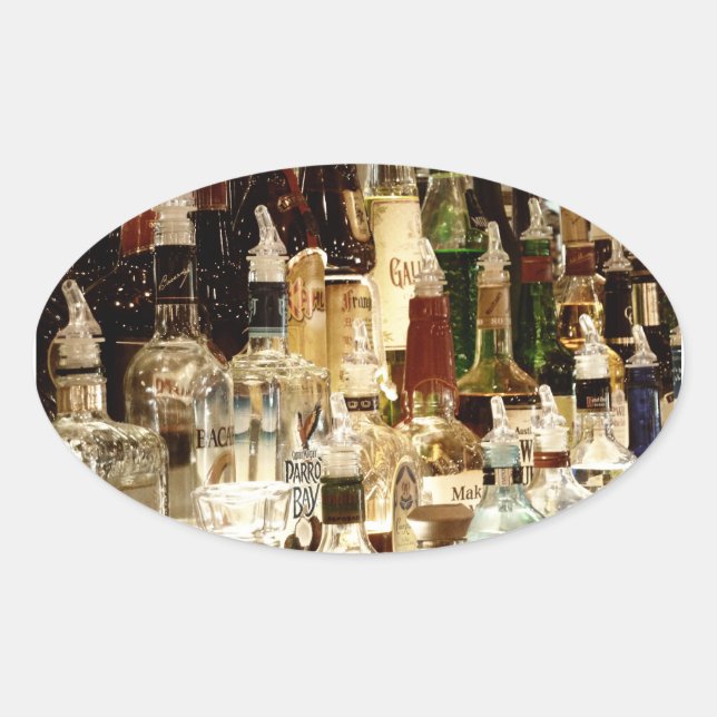 Liquor Bottles Stickers (Front)