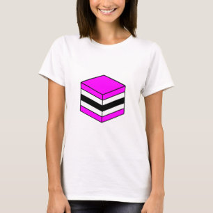 Liquorice All Sort - Magenta, White and Black 02 T-Shirt