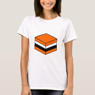 Liquorice All Sort - Orange, White and Black T-Shirt