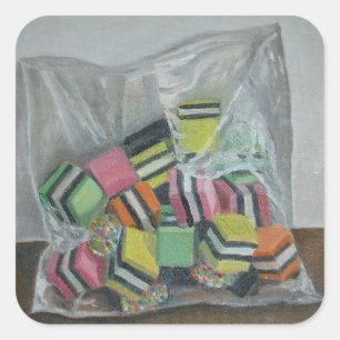 Liquorice Allsorts 2004 Square Sticker