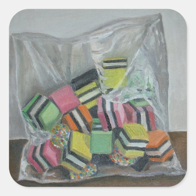 Liquorice Allsorts 2004 Square Sticker (Front)
