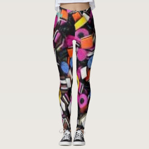 Liquorice Allsorts!  CBDOilPrincess! Leggings