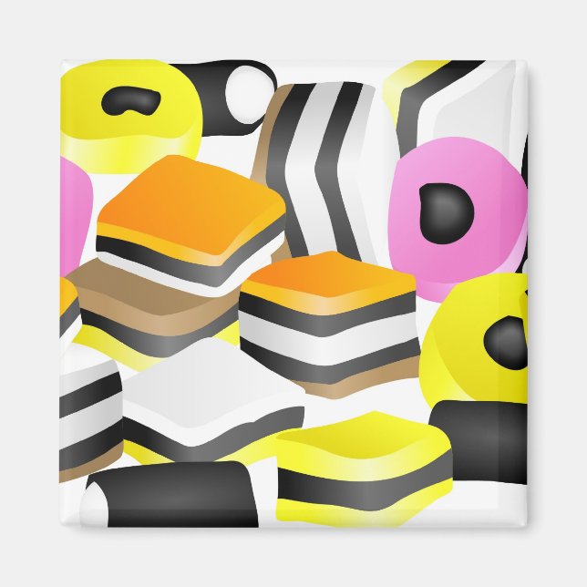 Liquorice Allsorts Magnet (Front)