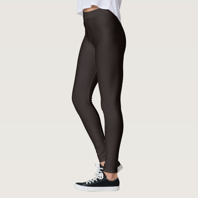 Liquorice Black Leggings (Left)