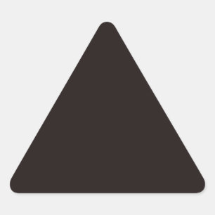 Liquorice Black Triangle Sticker