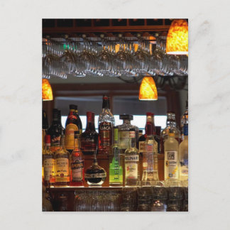 Liquors Bars Postcard