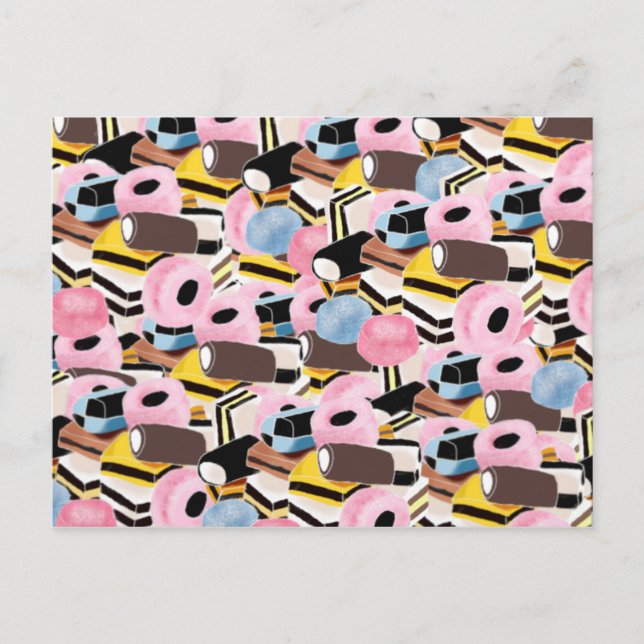 liqurice large pic postcard (Front)