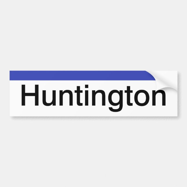 LIRR Huntington Sticker (Front)