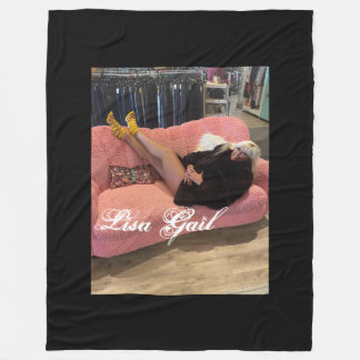 Lisa Gail Blanket! Fleece Blanket